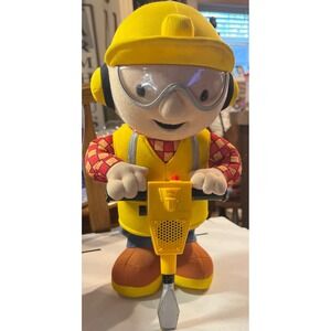 Bob the Builder Jackhammer Plush Toy HIT Entertainment 12 Inch 2005